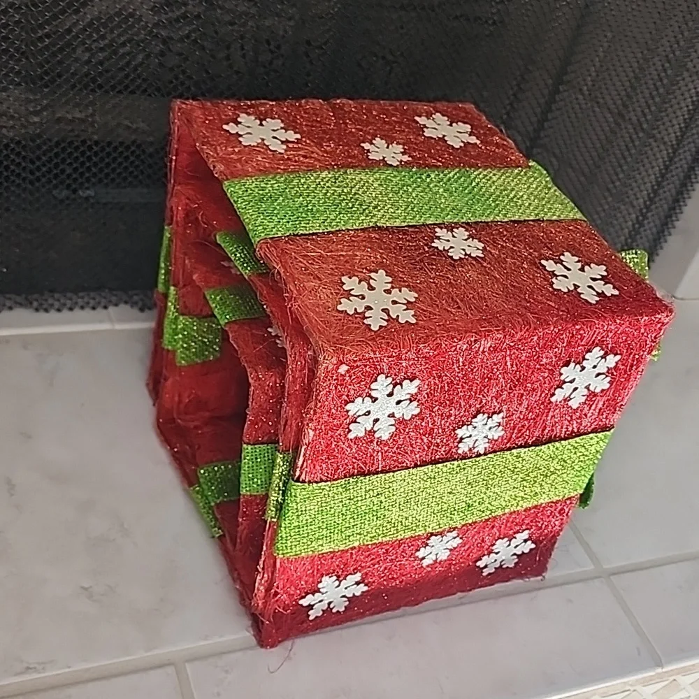 🎄 PIER 1 SISAL CHRISTMAS NESTING BOXES 🎄